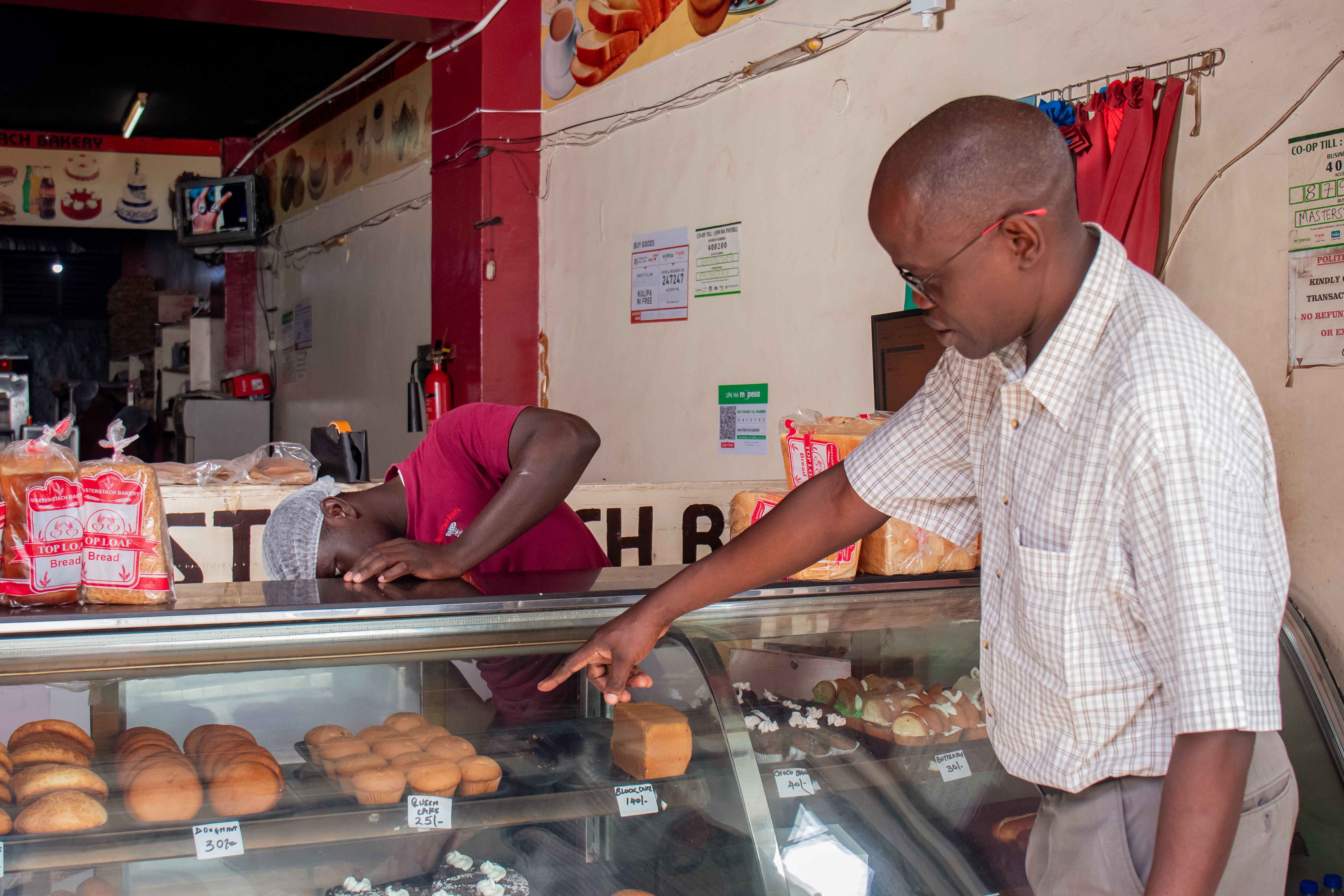 Masterstach Bakers storefront, Ayany Junction, Nairobi