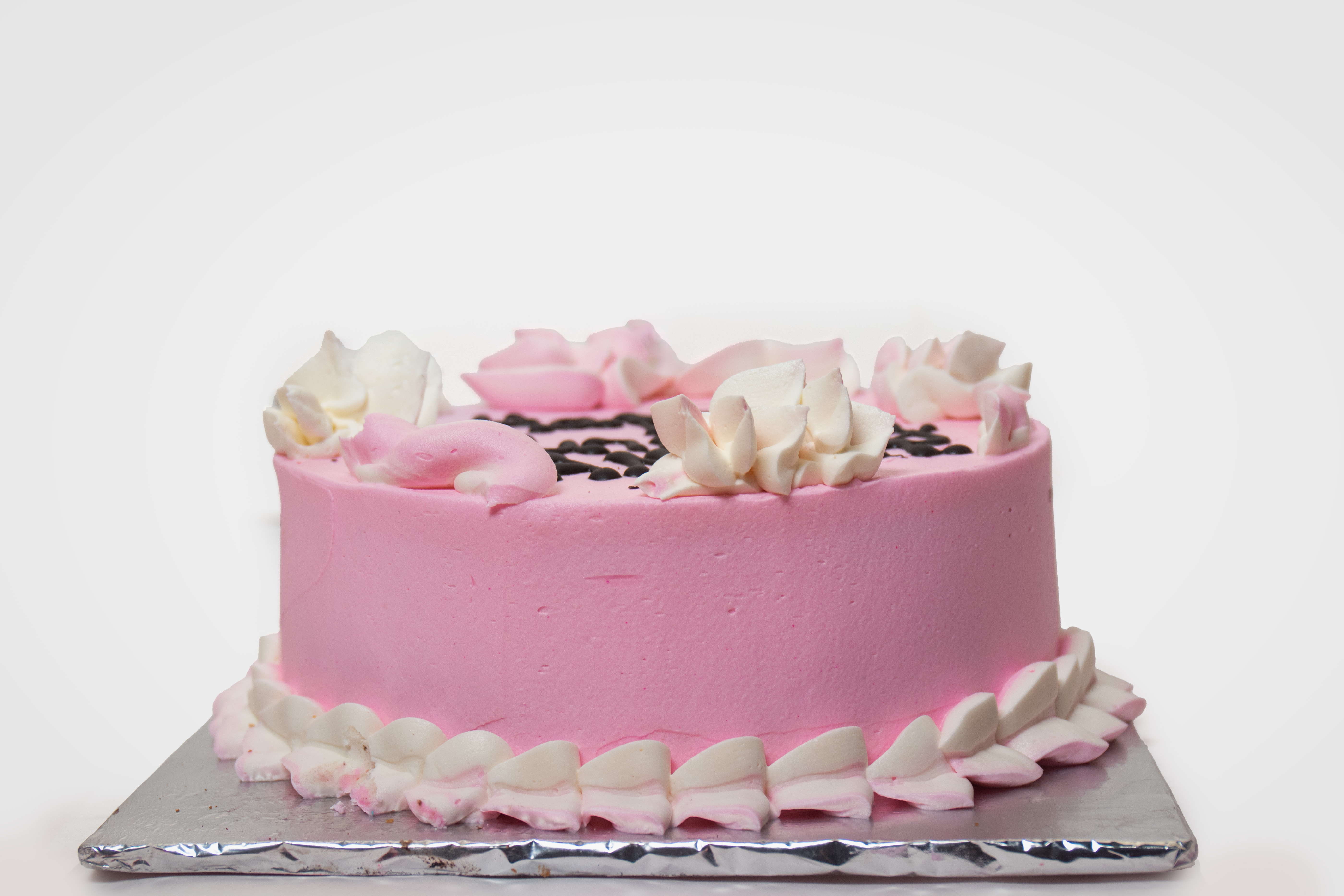 Pink celebration cake, decorated birthday cake, Masterstach Bakers